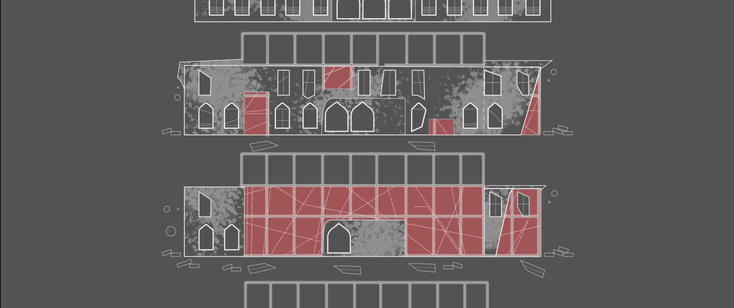 Planos de la revitalización del Palacio de Sarlidje